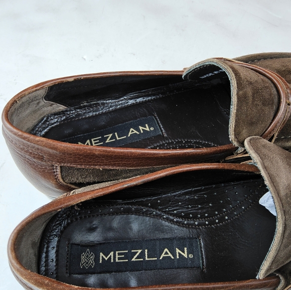 Meslan Men Mantegna Slip on Loafer Brown Suede Leather 8 (lot 1225) main image 8